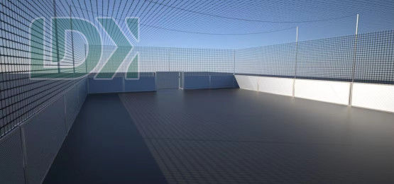Daily Training Soccer Panna Cage High Strength Soft Mesh Street Football Cage