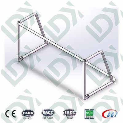 Aluminum Foldable Goal Post Movable Mini Football Goal Post Sports Equipment