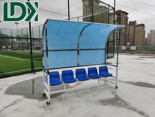 Customized Football Subs Bench Shelter Area Bench For Stadium Substitute Bench Football