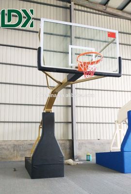 Adjustable Manual Hydraulic Portable Basketball Stand Hoop Training Equipment