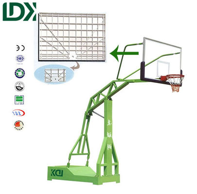 Cheap Basketball Stand  Manual Hydraulic Portable Indoor Or Outdoor Basketball Hoop