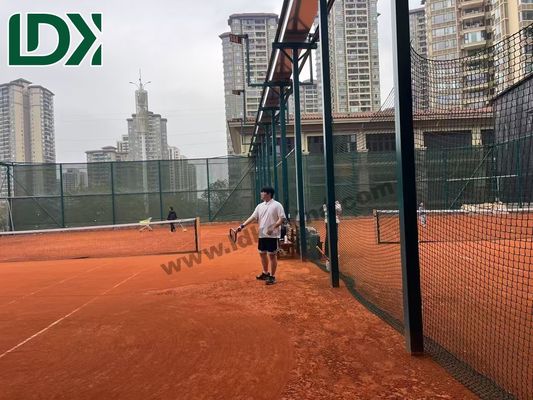 Lighting System Panoramic Paddle Tennis Court Paddle Ball Court With Custom Ceiling