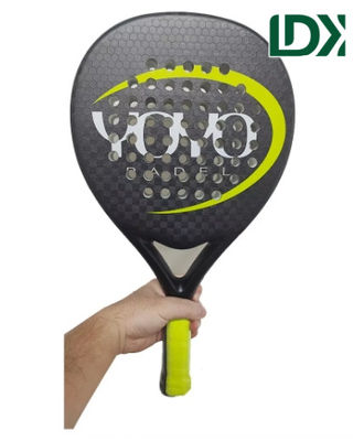 Carbon Padel Court Padel Equipment Custom Padel Tennis Racket 460mm