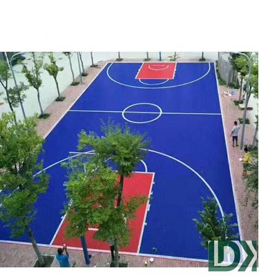 Indoor Interlocking Basketball Court Outdoor Basketball Tiles Plastic Basketball Floor System