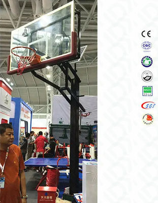 Height Adjustable Basketball Stand Free Standing Inground Basketball Hoop For Sales