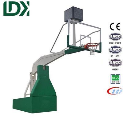 Hot Sale Electric Hydraulic Basketball Hoop Professional Basketball Stand With Wheels