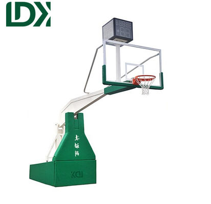 Hot Sale Electric Hydraulic Basketball Hoop Professional Basketball Stand With Wheels