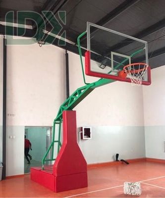 Moveable Traning Basketball Stand Customized Logo Hydraulic Basketball Hoop