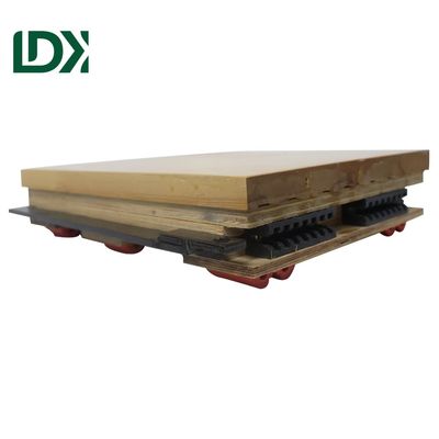 Premium Maple Hardwood Basketball Flooring FIBA Certified Sports Court