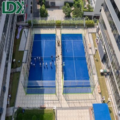 Outdoor Tournament Grade 360° Panoramic Professional Padel Court Perfect Choice For Sports Equipment
