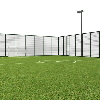 Indoor Outdoor Closed Football Field Fence Customizable High Grade Steel Material