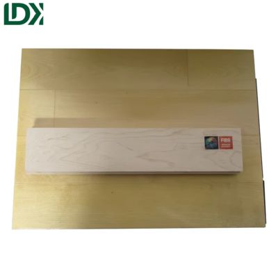 Professional FIBA Basketball Court Hard Maple Sports Wooden Floor Fixed Floating Indoor Multifunctional Solid Wooden Flooring