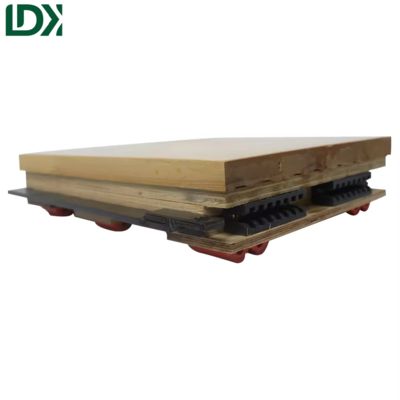 Professional FIBA Basketball Court Hard Maple Sports Wooden Floor Fixed Floating Indoor Multifunctional Solid Wooden Flooring