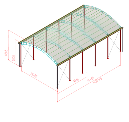 Squash Court with Roof High Quality Customized Squash Court Roof