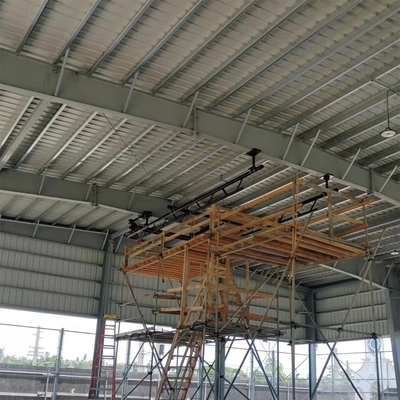 Ceiling Suspended Stationary Basketball Hoops Tempered Glass Indoor Gymnasium FIBA Adjustable Basketball Backstop Stand