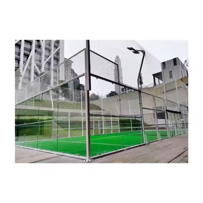 CE Certified LDK Sports Equipment Training Sports Center OEM Custom Roof Outdoor Padel Court