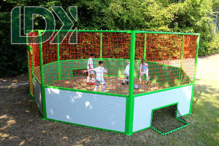 Outdoor Mini  Soccer Field Cage Panna Soccer 11m Portable Football Pitch