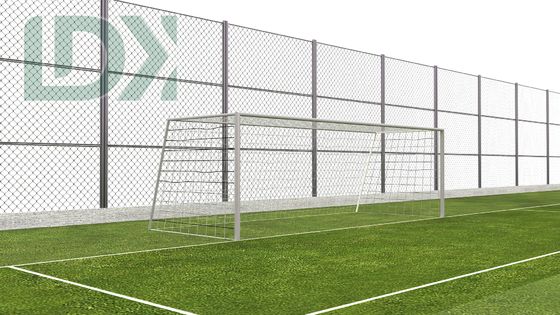 Composite Board White Soccer Cage Outdoor Football Pitch Field Soccer Panna