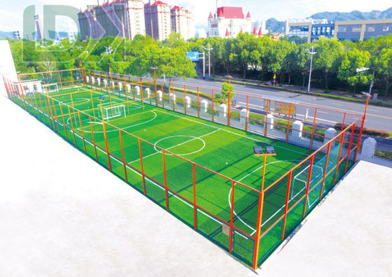 Reinforced  Soccer Field Cage Metal Fence Football Outdoor Sport Court ODM