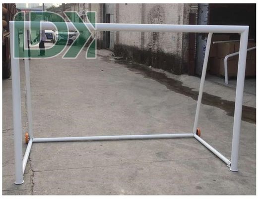 Aluminum 2 25×15 M Folding Soccer Goal Portable Football Goal Post With Wheels