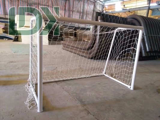 Aluminum 2 25×15 M Folding Soccer Goal Portable Football Goal Post With Wheels