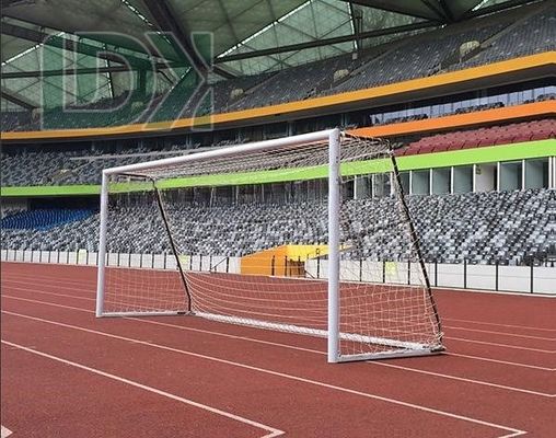 Nylon Aluminum Soccer Goal Net Soft Net Steel Football Goals