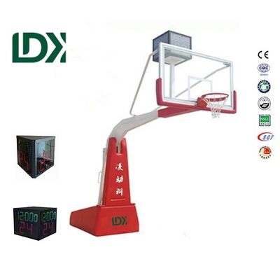 Electric Hydraulic Basketball Hoop Professional Basketball Stand Equipment