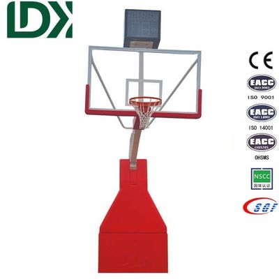 Durable Basketball Equipment Set Electric Hydraulic Folding Basketball Stand
