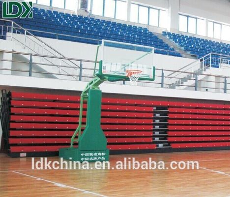 Stadium Training Basketball Stand Portable Electric Hydraulic Basketball Ring System