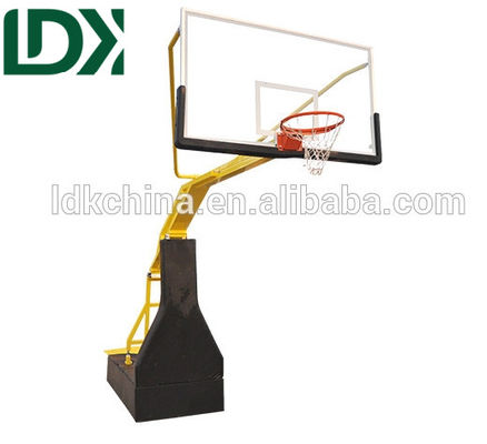 Adjustable Manual Hydraulic Portable Basketball Stand Hoop Training Equipment