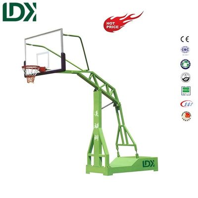 Cheap Basketball Stand  Manual Hydraulic Portable Indoor Or Outdoor Basketball Hoop