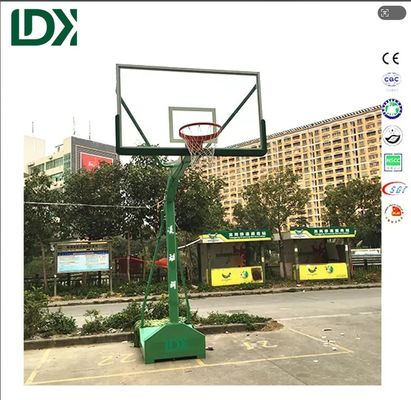 Lifetime Outdoor Basketball Stand  Glass Backboard Basketball Hoop For Youth