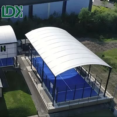 20m X 10m Outdoor Padel Court Equipment Panoramic Fields Padel Tennis
