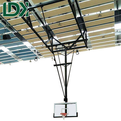 ขายร้อน Custom กระจกหมึก บาสเก็ตบอล บอร์ดเพดานการติดตั้ง Backboard Hoop