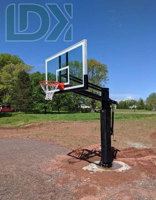 High Quality Basketball Hoop Adjustable Basketball Stand Inground Basketball Goal