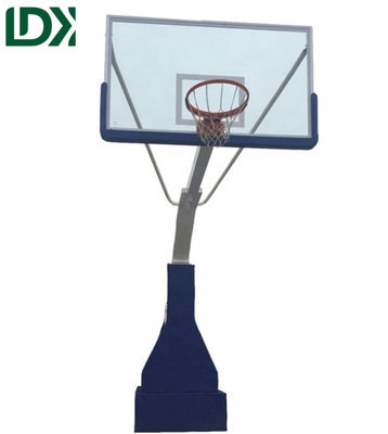 ISO9001 Anti Acid Movable Indoor Basketball Ring Hydraulic Miniature In Ground Hoop