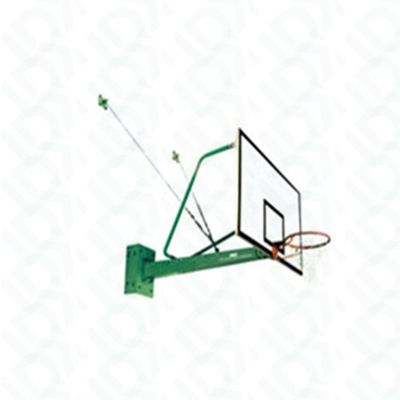 Green Or Customized Wall Mounted Basketball Equipment Wall Hung Basketball Rim