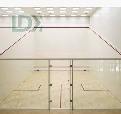 Durable Indoor Squash Court With Glass Front Wall Whole Sales Squash Venue