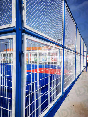 Football/Soccer Training Cage – Custom Size Steel Goal Net for Club & School