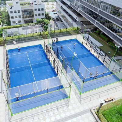 Επαγγελματικό Γήπεδο Αθλητικών Ειδών Γυαλί Υψηλής Αντοχής από Εμπειρογνώμονες για Γήπεδο Padel