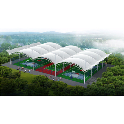 Hot Selling Manufacturer Outdoor Professional Padel Court Roofing Squash Glass Court Canopy