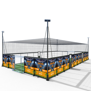 LED Cage Football Field System with 50,000hrs Lifespan, IP65 Waterproof for 5-a-Side Soccer Training