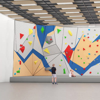 Factory Direct Modular Climbing Wall Custom UV Printing Outdoor/Indoor Use Easy Installation