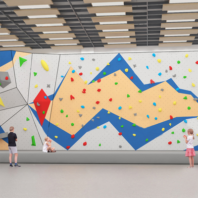 Factory Direct Modular Climbing Wall Custom UV Printing Outdoor/Indoor Use Easy Installation