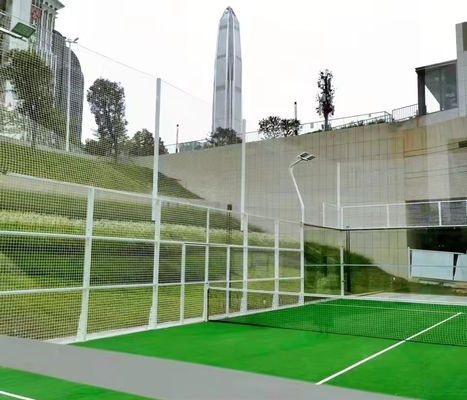 Customized Size LDK Sports Equipment Outdoor Indoor Panoramic Padel Court Cost Portable Paddle Tennis Court With Roof